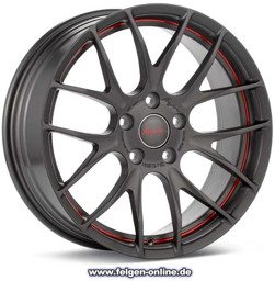 Zeige Details für Breyton Race GTSR matt gun roter Ring Bild von Breyton Race GTSR matt gun roter Ring
