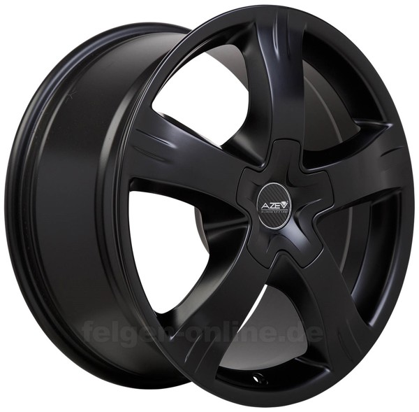 AZEV Typ R Nero schwarz matt. www.felgen-online.de Felgen Reifen ...