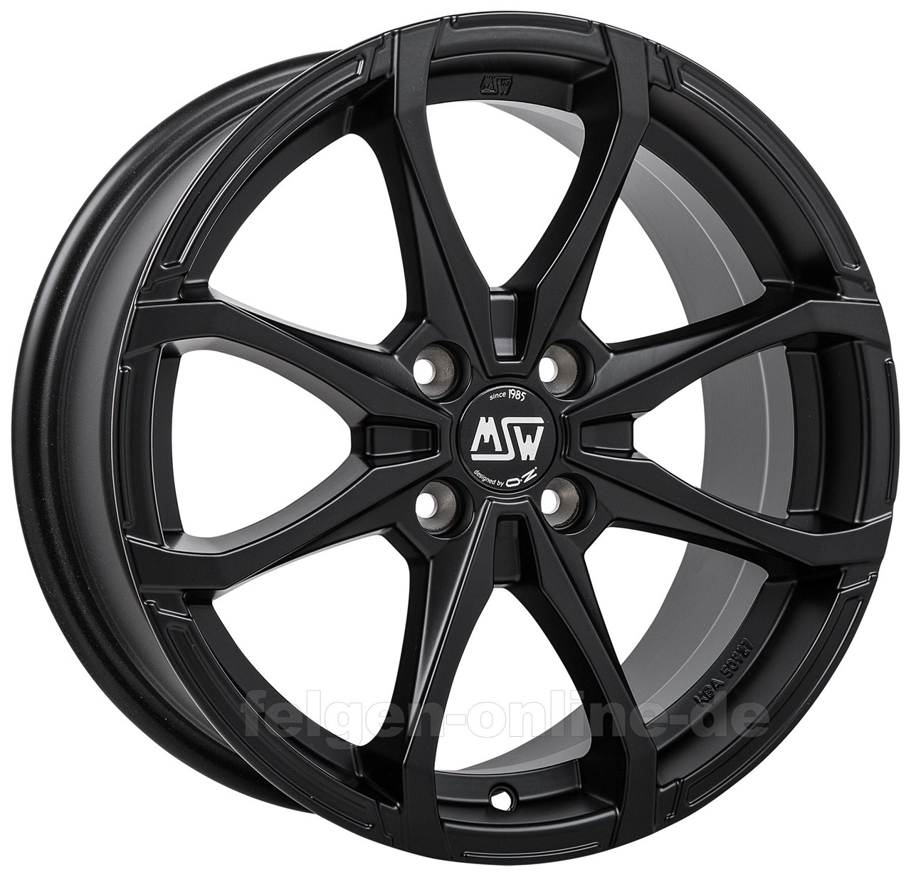 MSW X4 schwarz.  Felgen Reifen Kompletträder