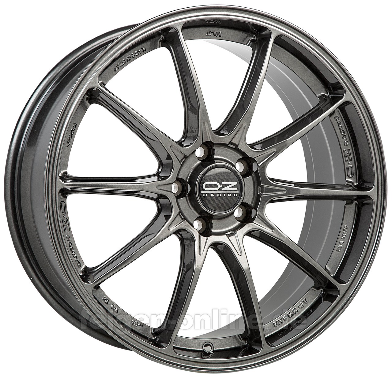 Bild von OZ Hyper GT HLT Glanz Graphite