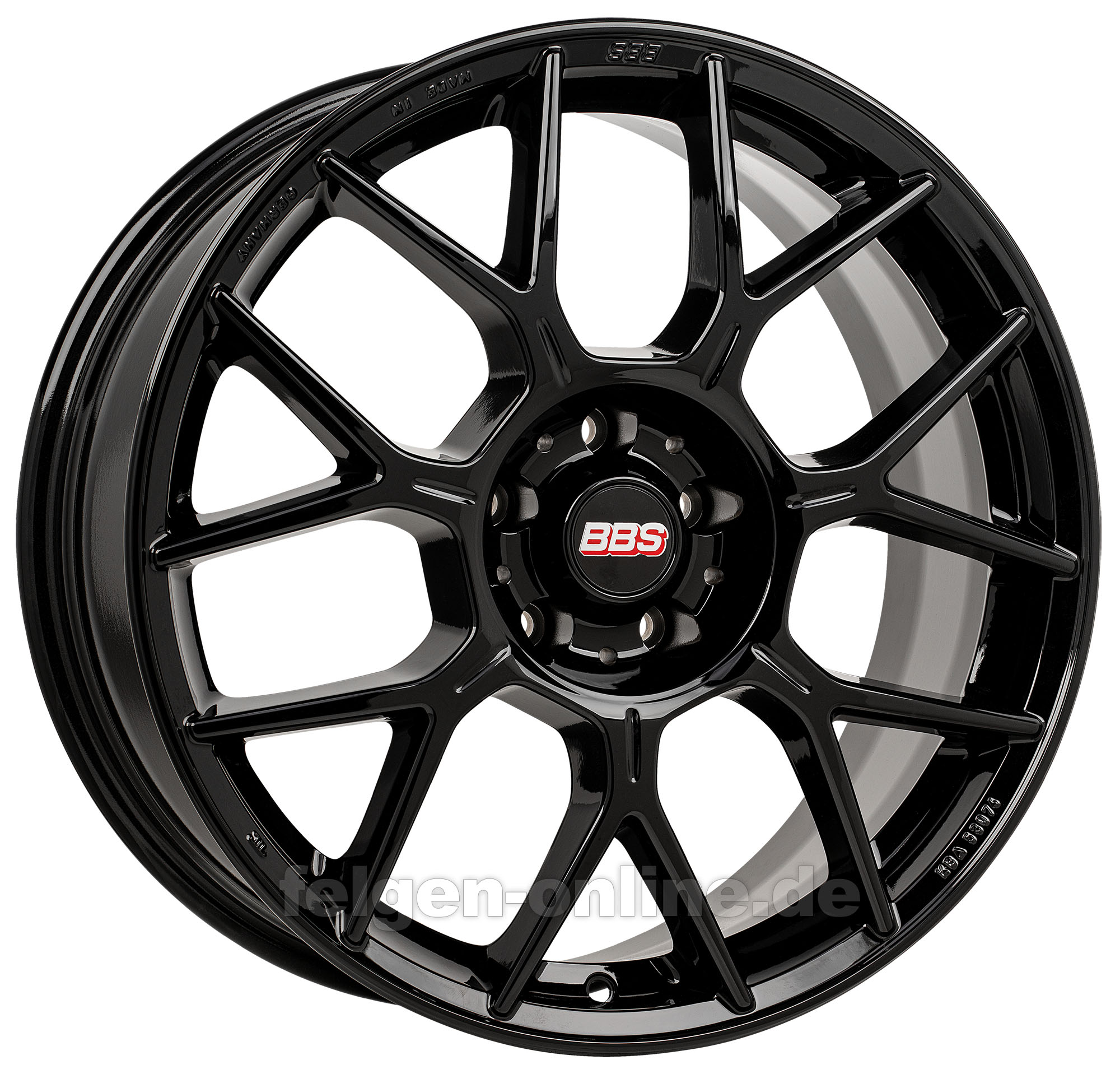 Bild von BBS XR Glossy Black schwarz glänzend