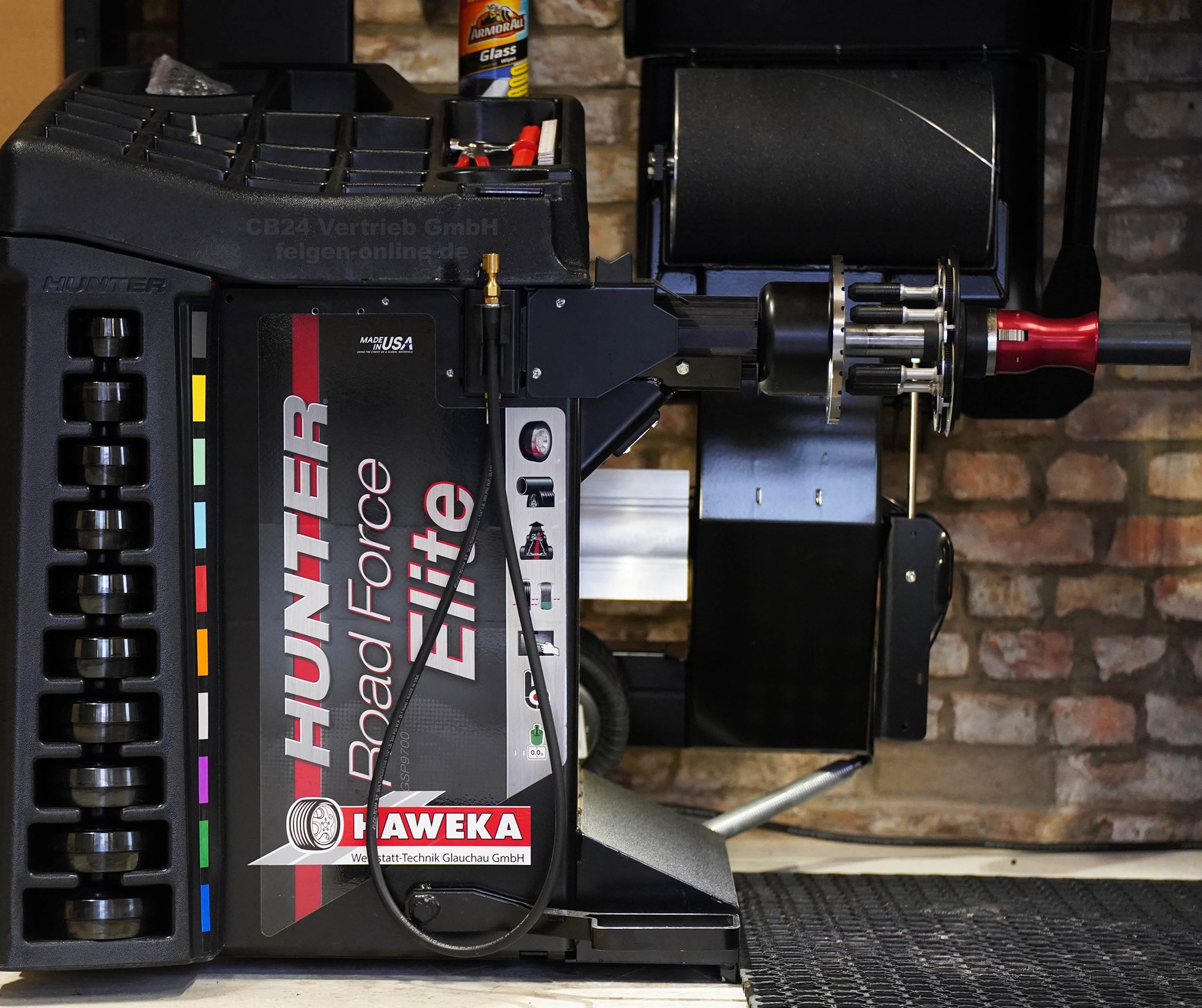 Bild von Auswuchten Optimieren Vibrationshilfe mit Hunter GSP9700