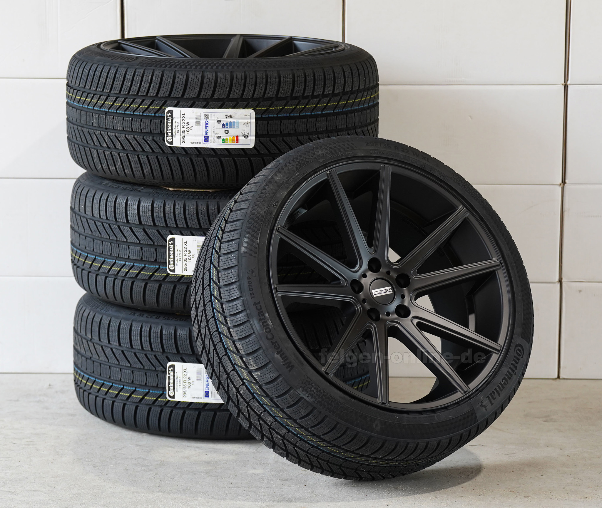 Bild von Fondmetal STC10 Winter Kompletträder 22 Zoll Jeep Grand Cherokee SRT Trackhawk