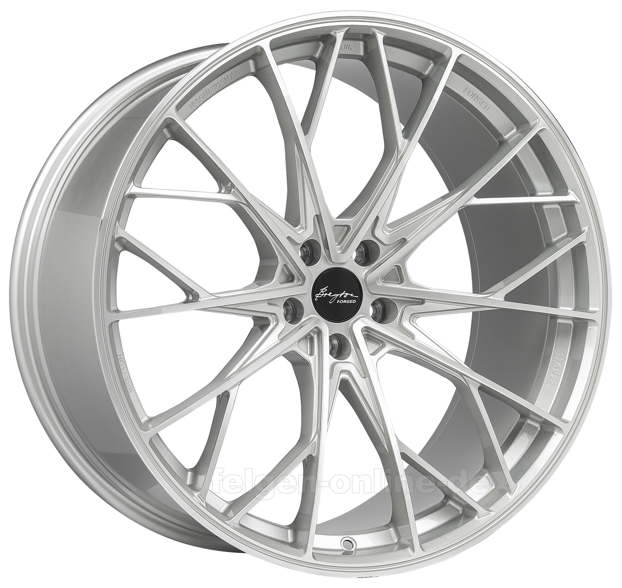 Bild von Breyton Magnificent Forged Hyper Silver Face Milling