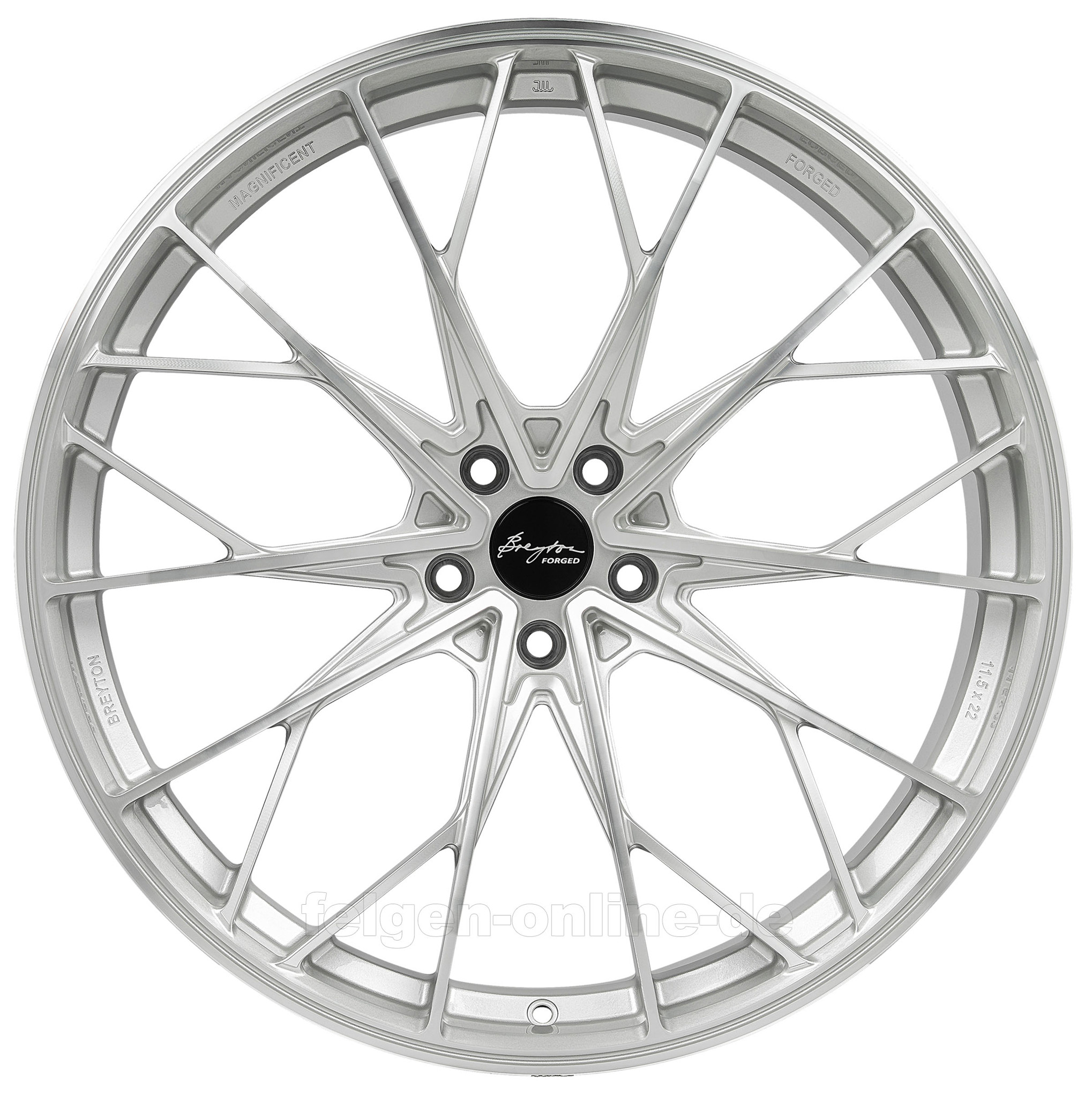 Bild von Breyton Magnificent Forged Hyper Silver Face Milling