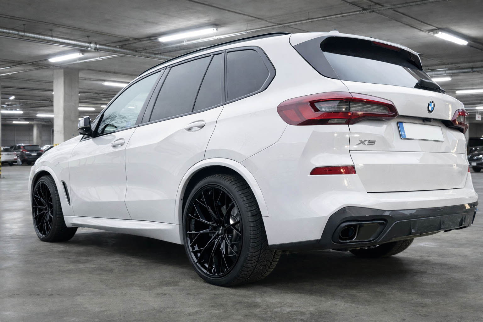 Bild von BMW X5 G05 X6 G06 Breyton Magnificent Forged Gloss Black Kompletträder 22 Zoll