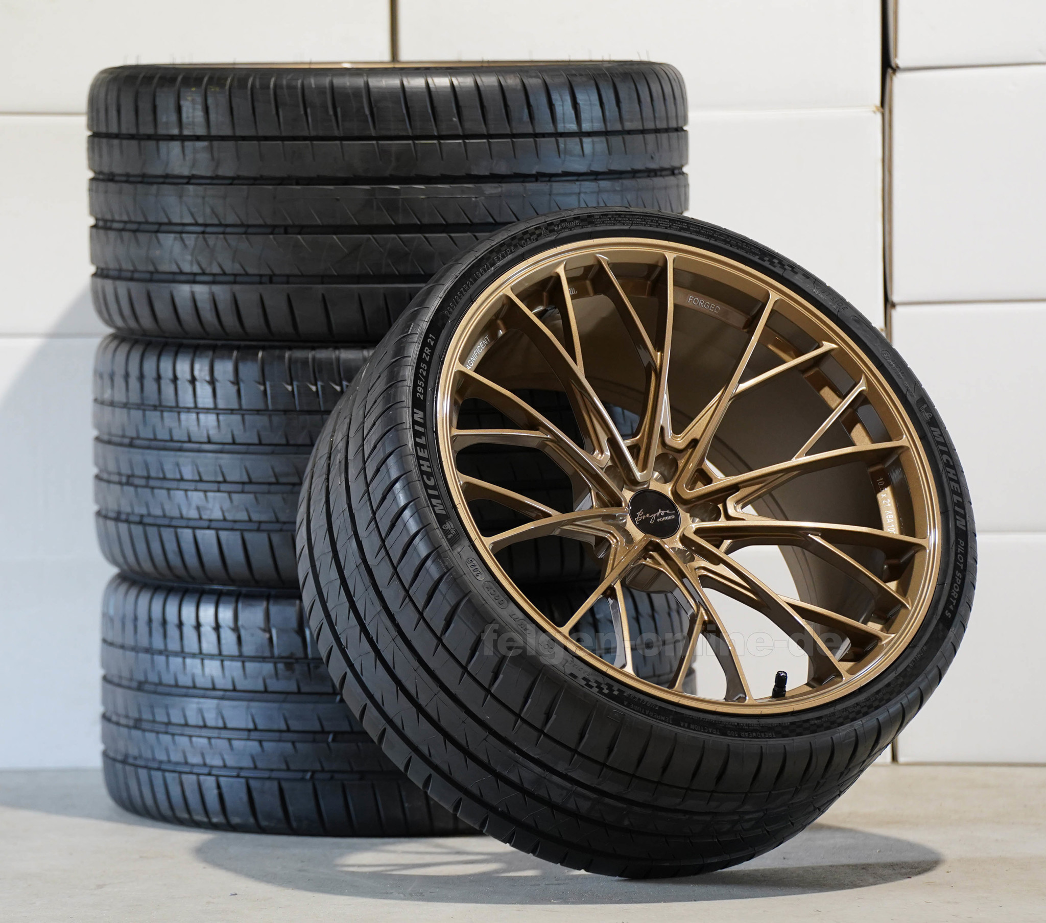 Bild von Breyton Magnificent Bronze Kompletträder 21 Zoll BMW M2 G87 BMW M3 G80 G81 M4 G82 G83