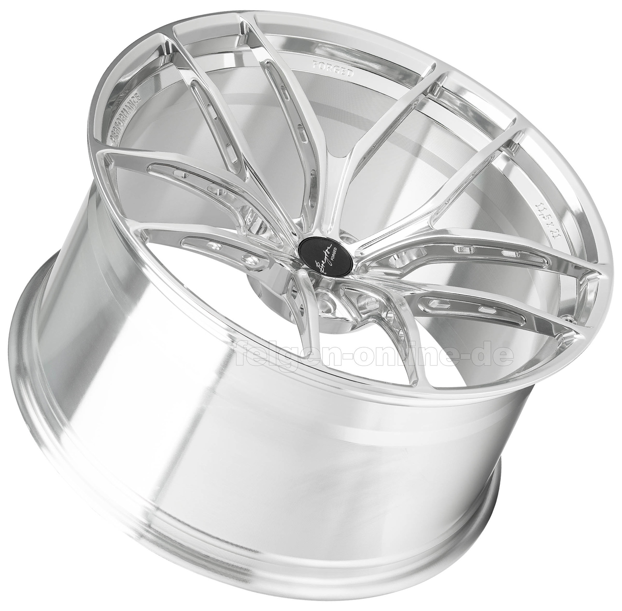 Breyton Performance Forged Felge Water Polished, Bild 4