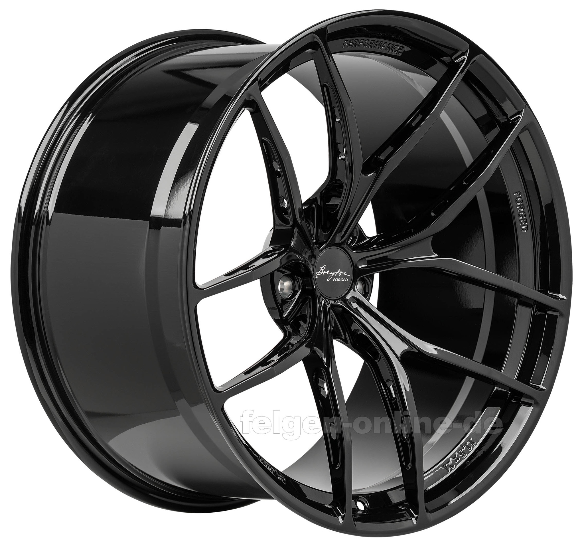 Breyton Performance Forged Felge Gloss Black, Bild 2
