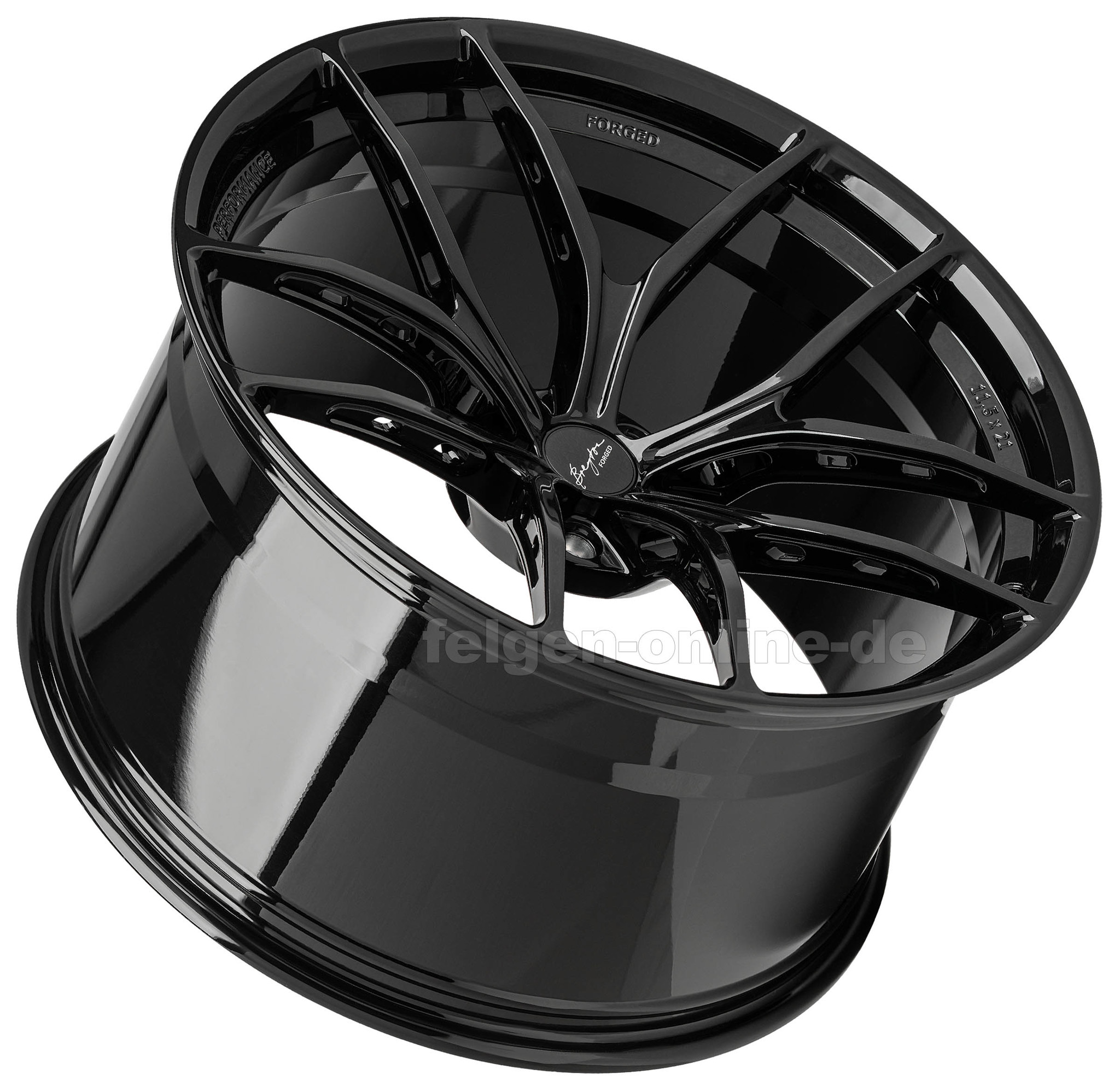 Breyton Performance Forged Felge Gloss Black, Bild 4