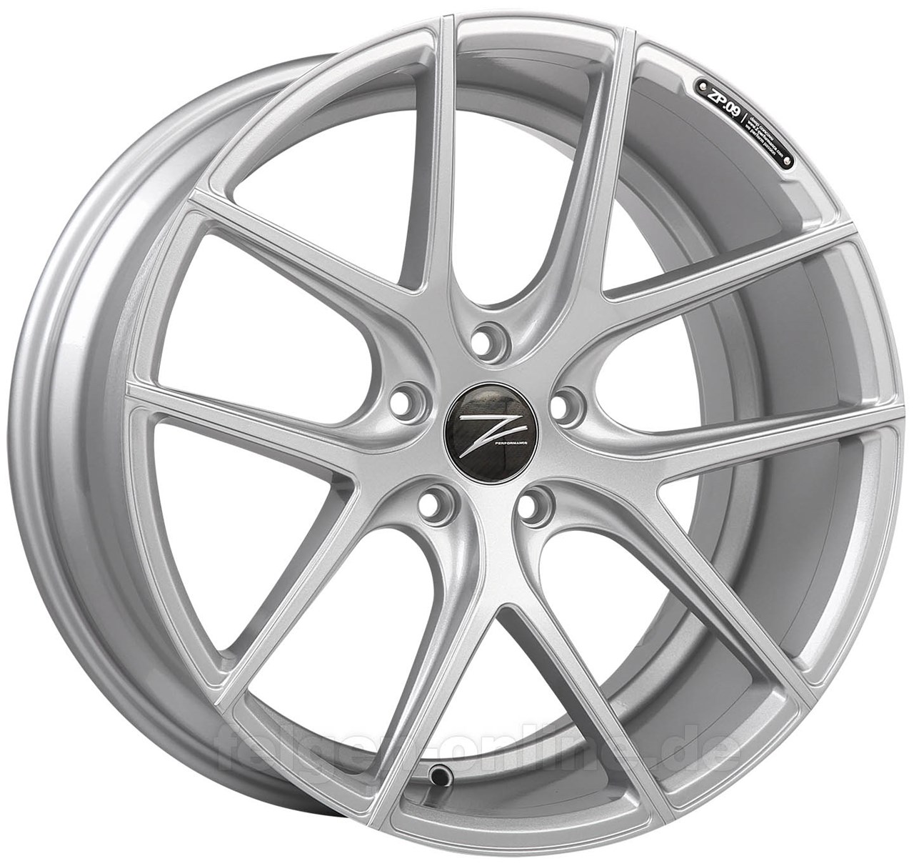 Z-Performance ZP9 ZP09 silber. www.felgen-online.de Felgen Reifen ...