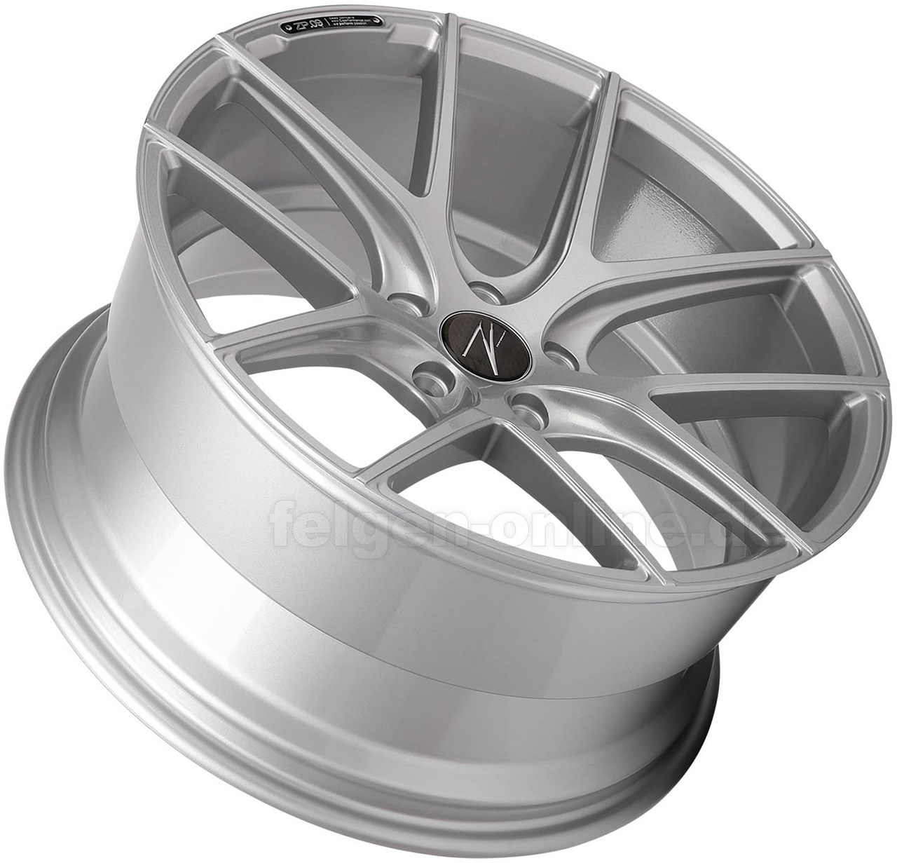 ZPerformance ZP9 ZP09 silber. Felgen Reifen