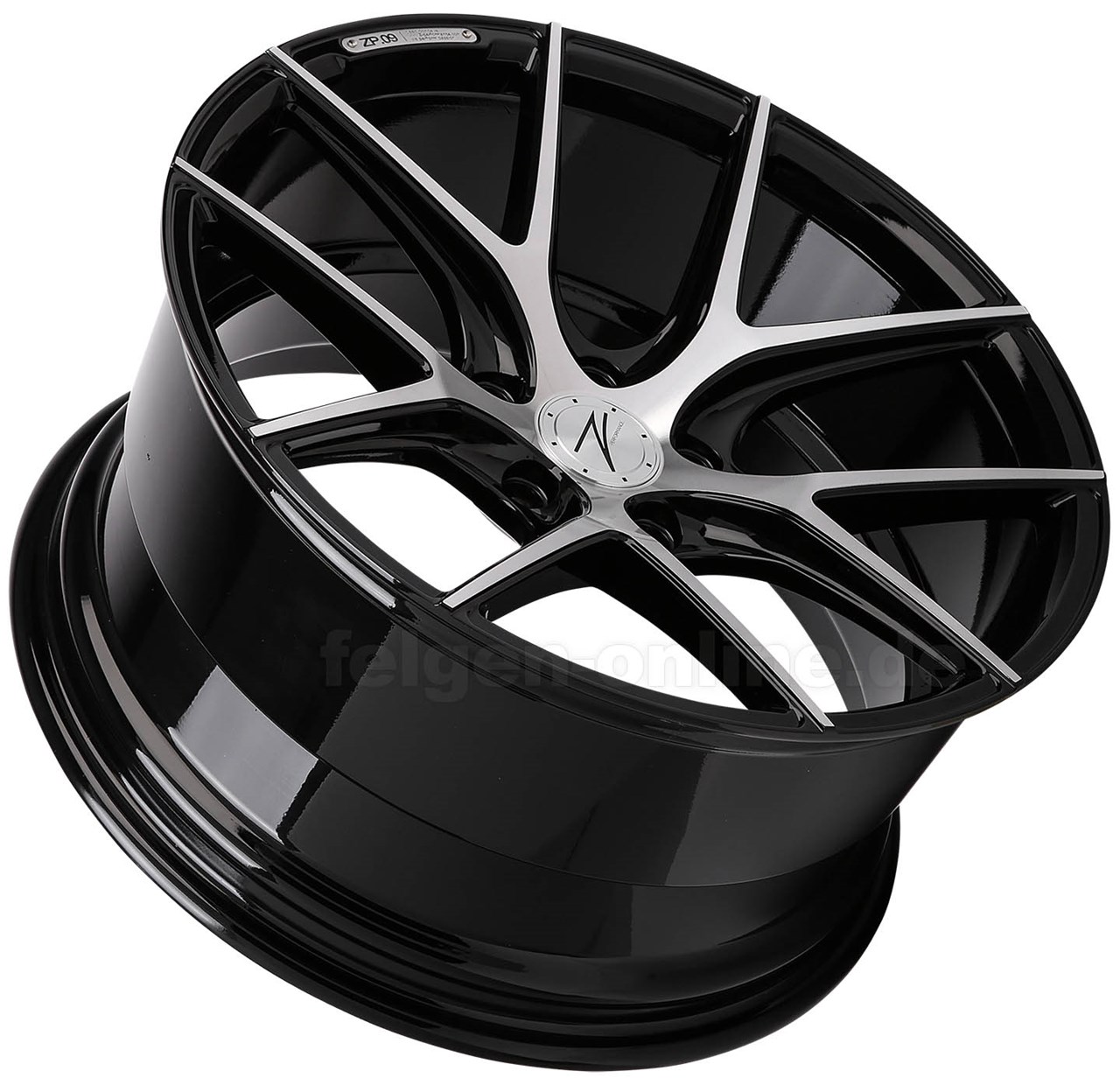 ZPerformance ZP9 phantom black. Felgen Reifen